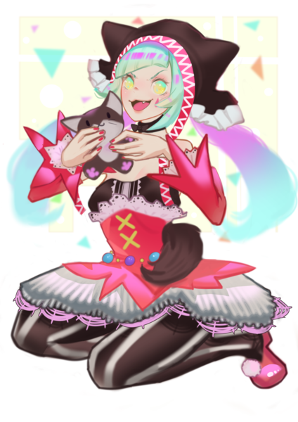 OC or fanart illustration