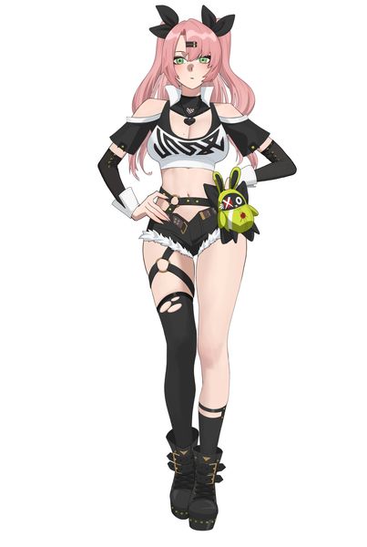 Colored character