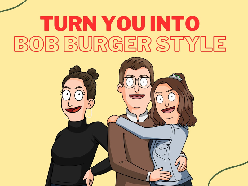 TURN YOU INTO BOB BURGER STYLE