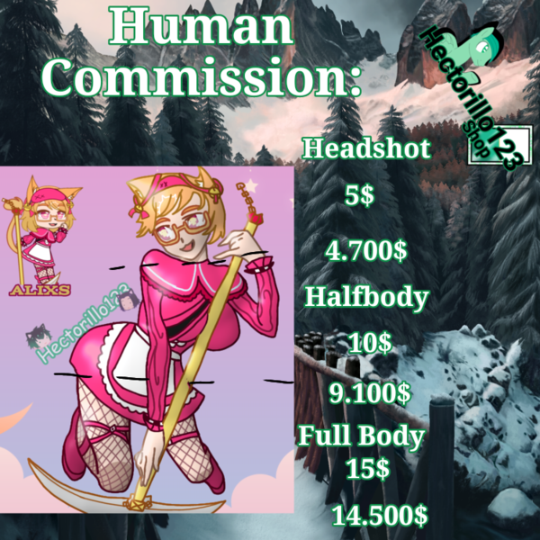 Human Commission: Halfbody