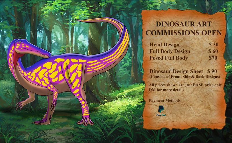 Dinosaur Art Commission