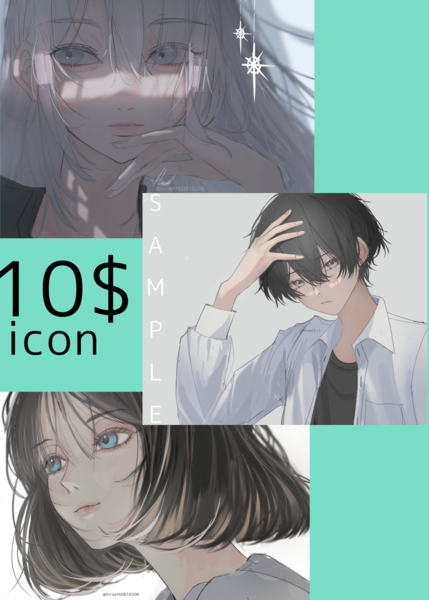 Couple Anime Icon - Artists&Clients