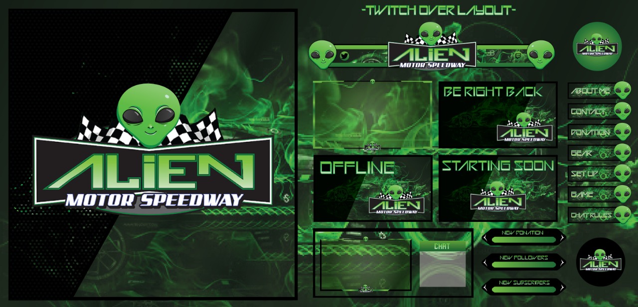 Gaming Overlay - Artists&Clients