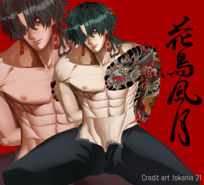 Draw hot realistic art male drawing
