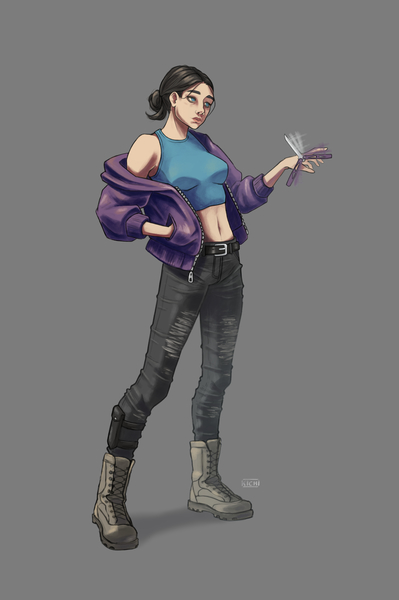 Full Colored Original Character