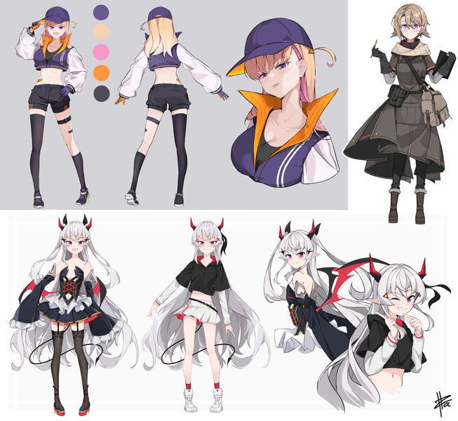 anime character design 