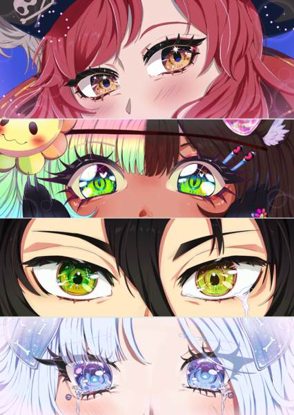 Eye Illustrations for Banners