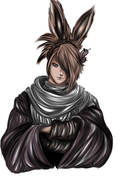Colored Character Portrait