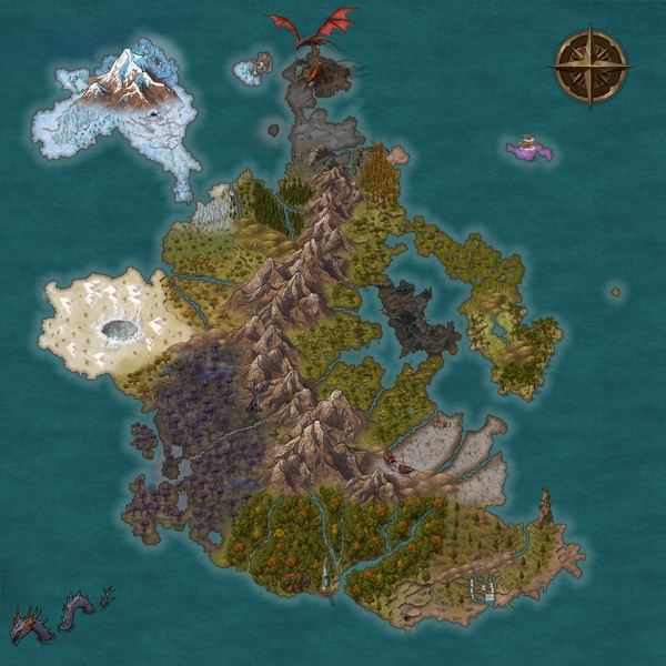 Fantasy Regional Map