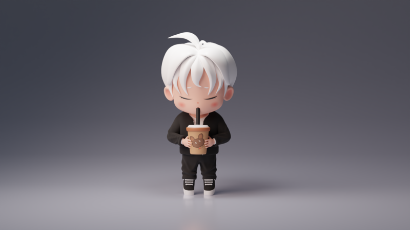 3D stuff (chibi,stylized and realisitc)