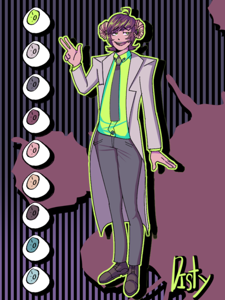 Fullbody with optional color palette
