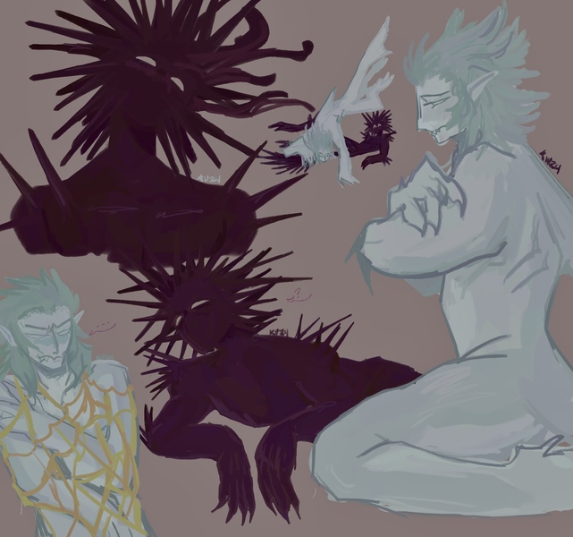 Colored Sketch Page
