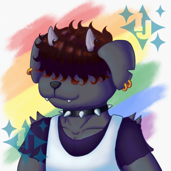 Pride Month Furry Chibi Icon 