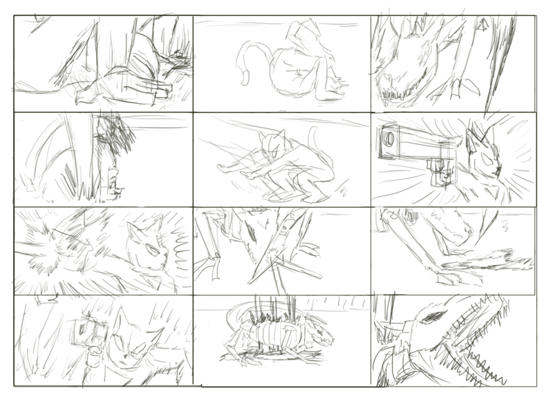 Animation storyboard