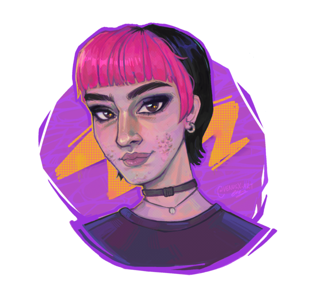 Stylised Rendered Character Portrait PFP