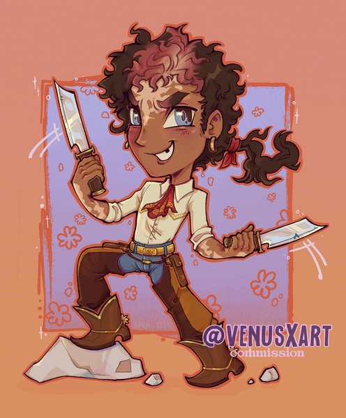 Rendered Chibi Art Full Body