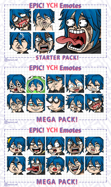 CUSTOM EMOTES TWITCH/DISCORD