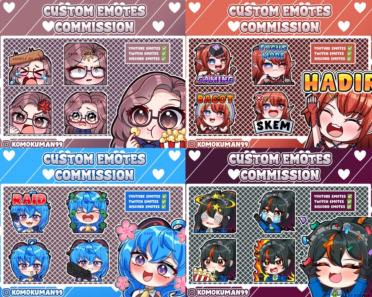 CUSTOM EMOTES