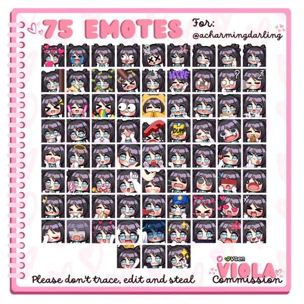 PROMO BIG BUNDLE 75 EMOTES