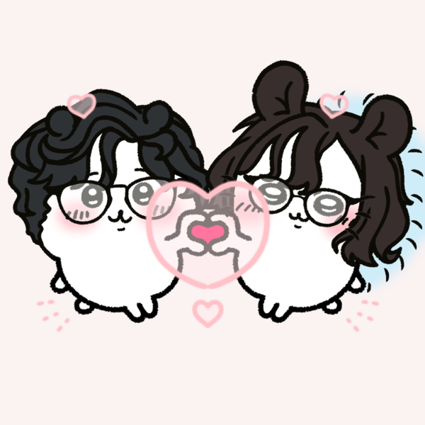 Chiikawa Couple OC/Fanarts 