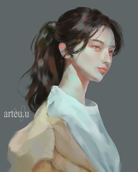 Soft Semi Realistic Painting [Bust Up]