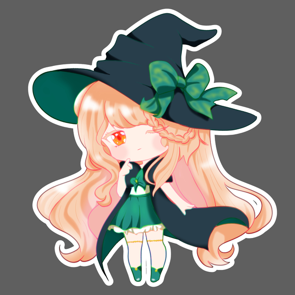 Colored Chibi Anime