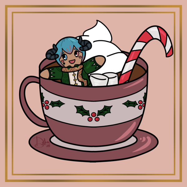 YCH Christmas Cookie Cup