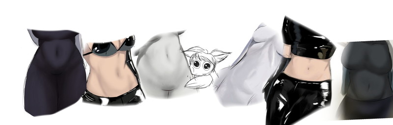 Tummy shading