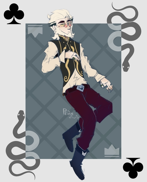 Flat colored fullbody
