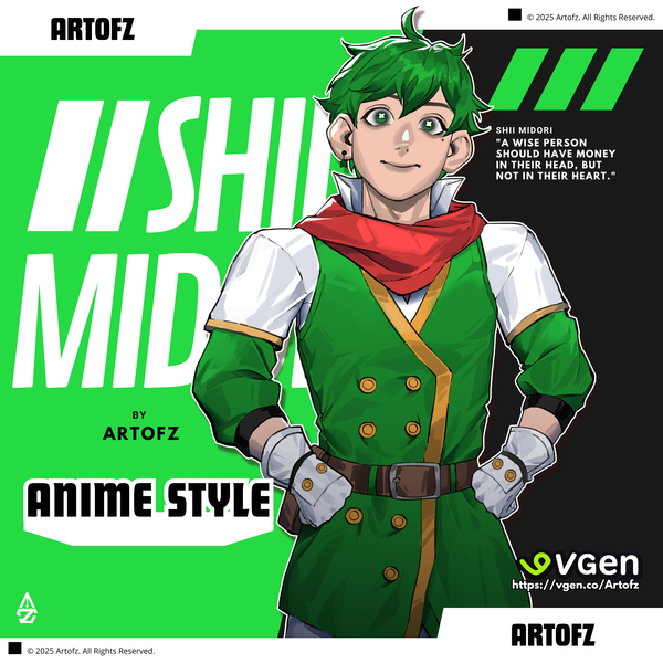 COLORED ANIME STYLE