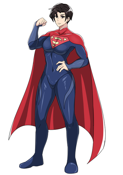 super hero illustration