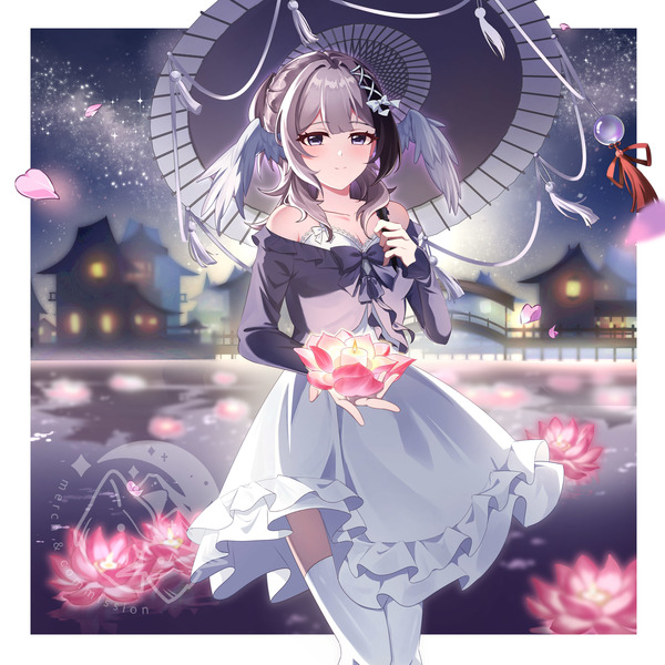 Hoyoverse-style full render art