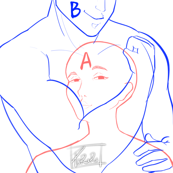 [YCH] Headlock Biceps Meme