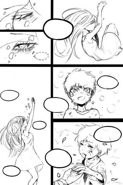 [Sketch] manga page 