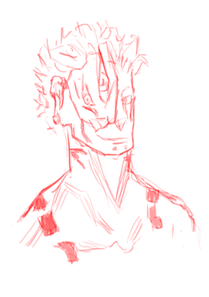 I will draw a character