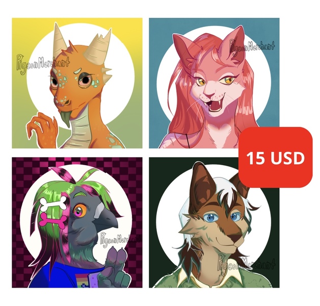 FURRY ICON/HEADSHOTS 