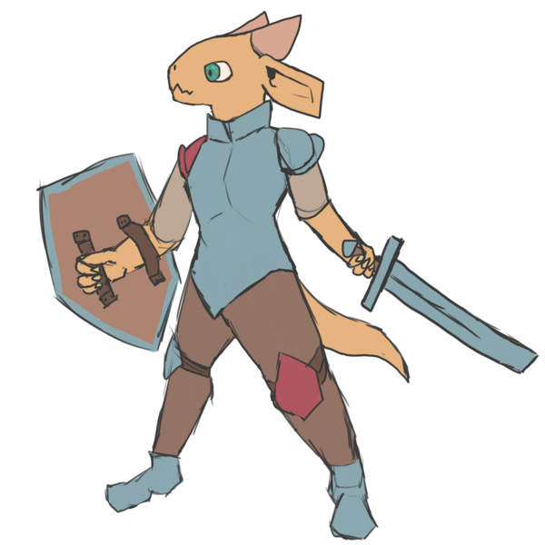 Colored Full Body Sketch