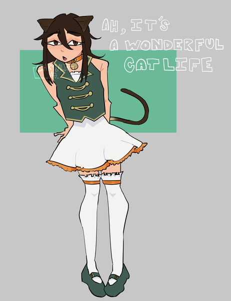 Full body colored