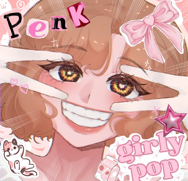 coquette cute art 