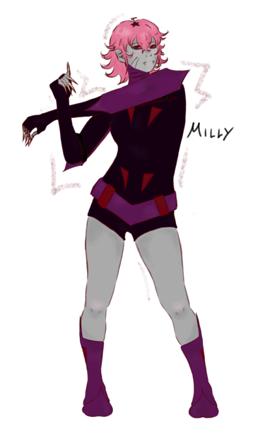 Anime style full body drawing
