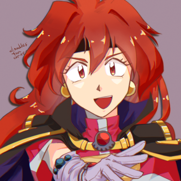 Full colored Anime portrait