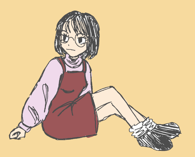 Simple colored drawing