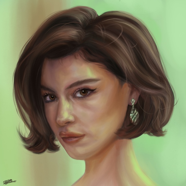 Realistic Digital Portrait
