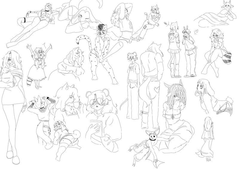 furry and anthro commissions