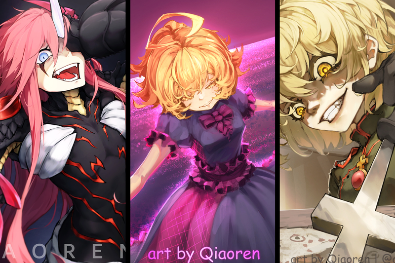 Anime painted style illustration