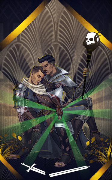 TAROT COUPLE Fullbody