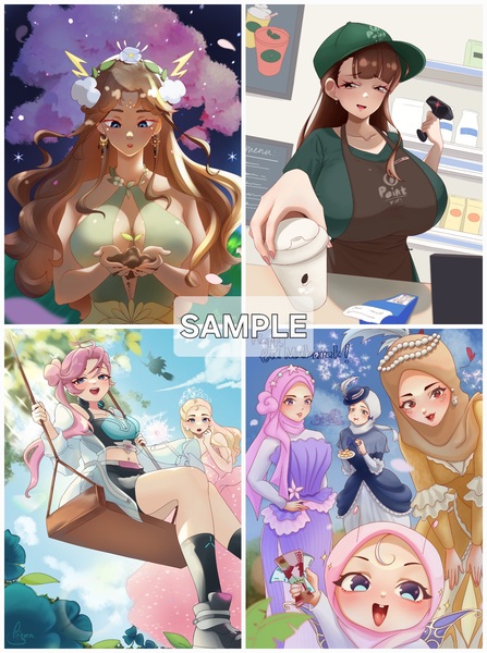 Colored anime