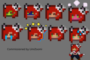 Emotes + pixel art