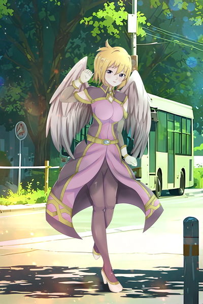 Full Body Colored Character Design