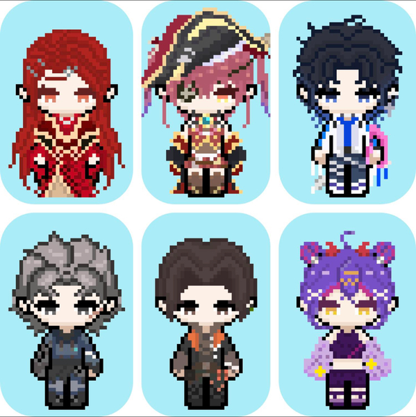 Pixel little person cuteness